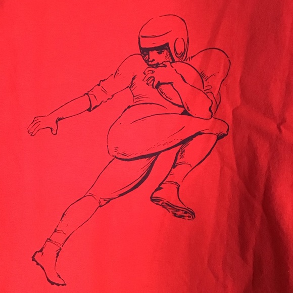 Holmes For Heisman Red Football Tee Shirt XL - Picture 4 of 5